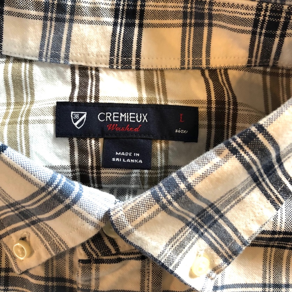 Cremieux Men’s Long Sleeved plaid dress shirt - Picture 3 of 4